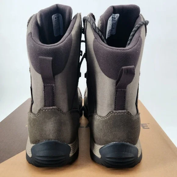Lacrosse Mens 9 Ridgeback 8 Brown Waterproof Leather Nylon Hiking Boots 504220